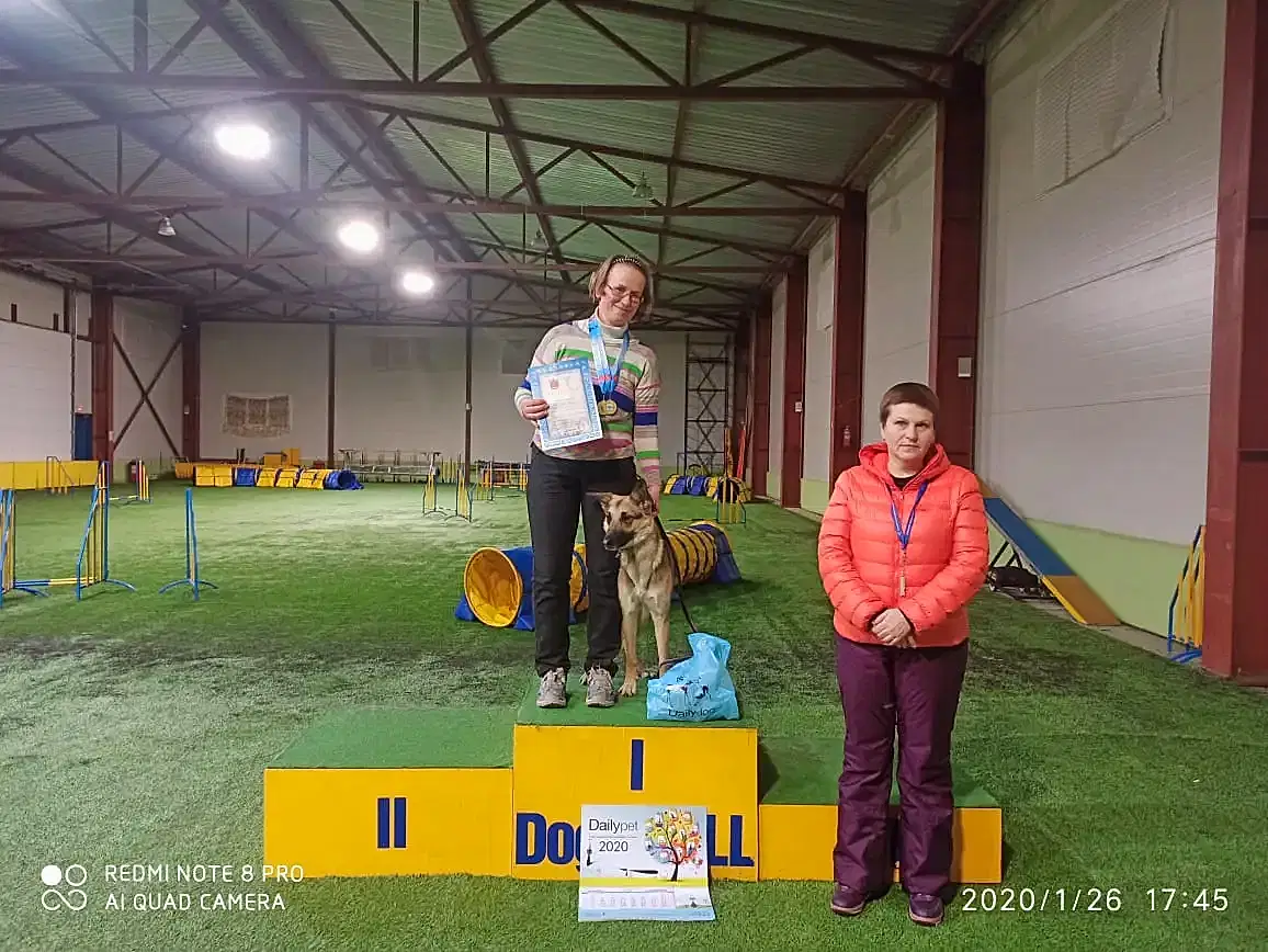 Призеры Чемпионата Алматы по аджилити 2020 класса Рост в категории Макси