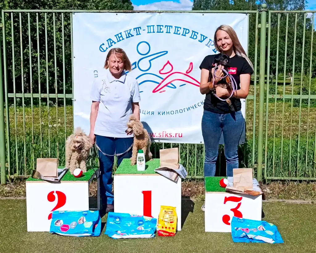 Призеры второй трассы в классе Старт Весеннего Кубка СФКС 2021. Категория Той