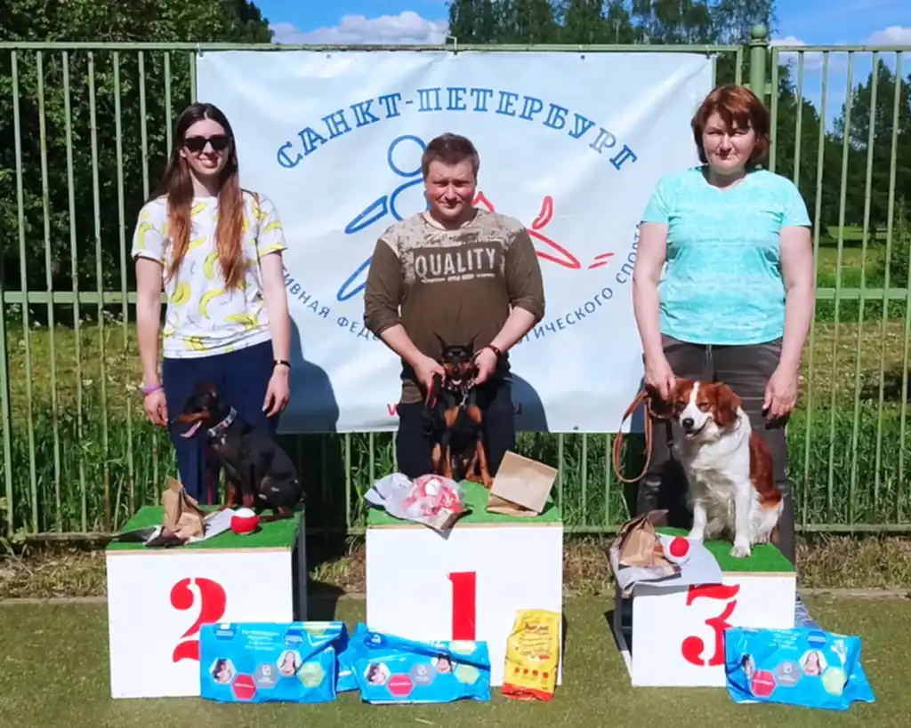 Призеры первой трассы в классе Старт Весеннего Кубка СФКС 2021. Категория Мини