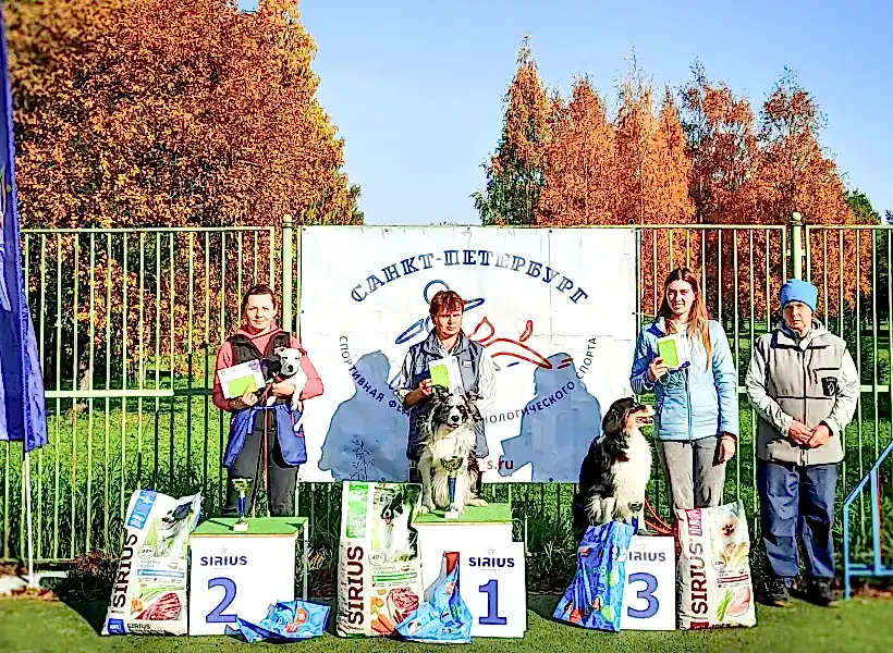 Призеры в классе Профи Осеннего Кубка СФКС 2021. Категория Макси