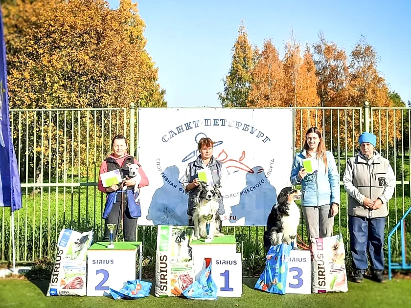 Призеры в классе Профи Осеннего Кубка СФКС 2021. Категория Макси