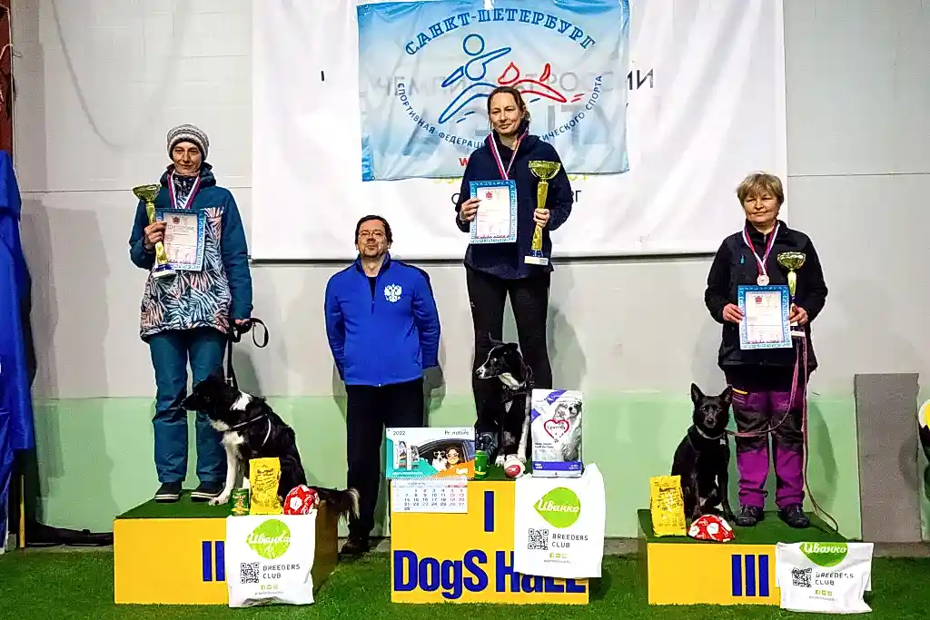 Победители и призеры Чемпионата Алматы по аджилити 2022, категория Медиум