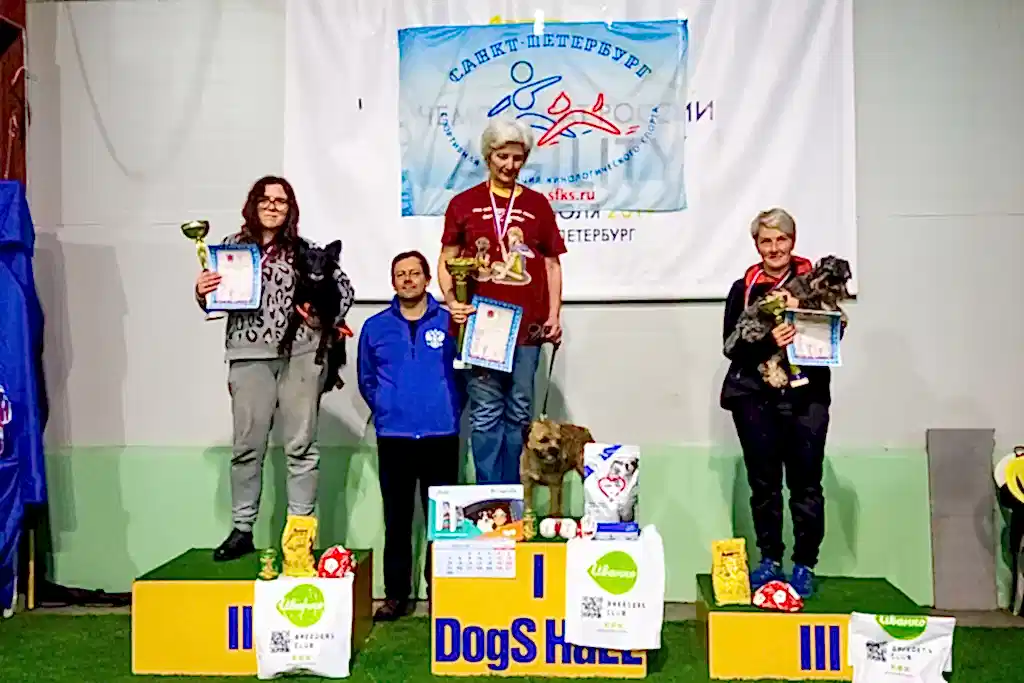 Победители и призеры Чемпионата Алматы по аджилити 2022, категория Мини